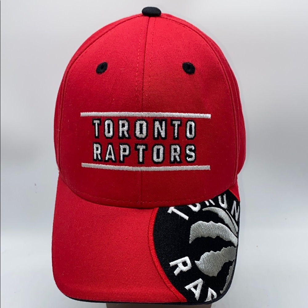 Toronto Raptors Men’s Baseball Cap Hat Red Basketball NBA